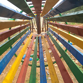 肥東藍(lán)山灣度假區(qū)兒童穿越